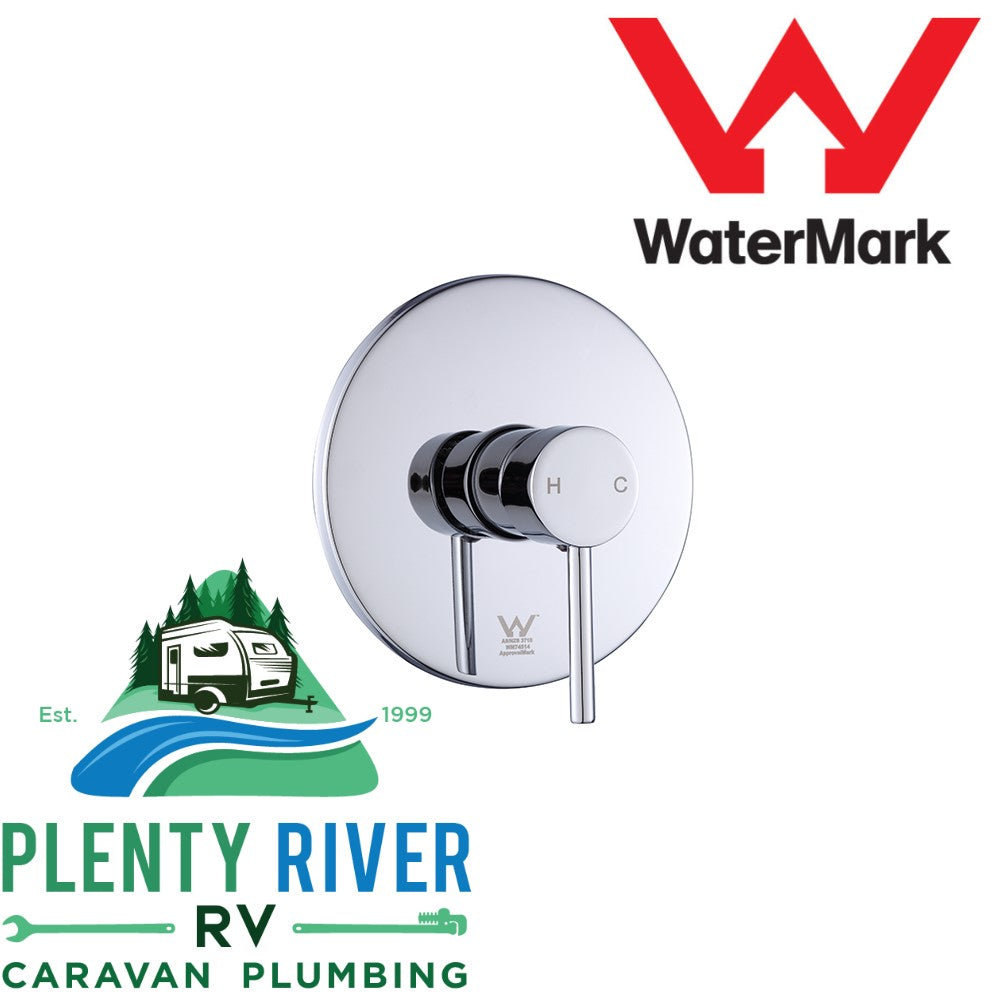 Chrome Shower Mixer Pin Handle | Plenty River