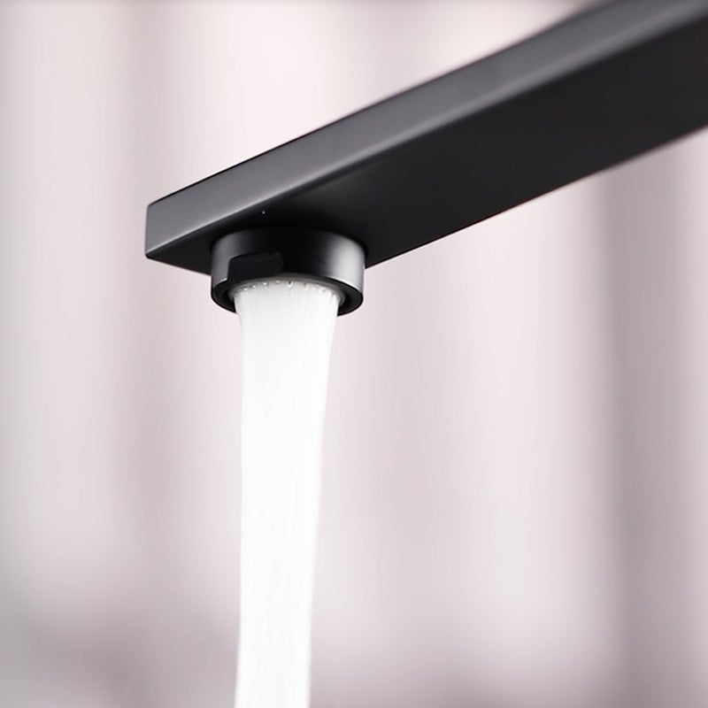 Black Sink Square Mixer | Plenty River