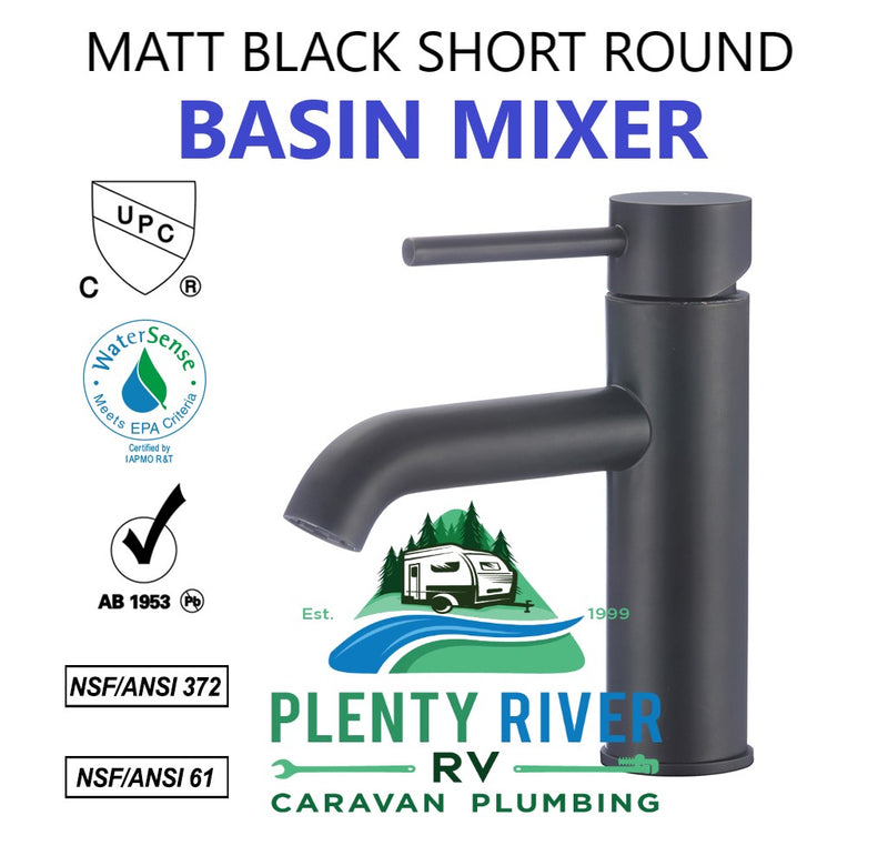 Black Basin Short Round Mixer