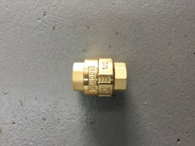 CHECK VALVE - 1/2" BSP FEMALE BRASS ONE WAY VALVE/NON RETURN VALVE