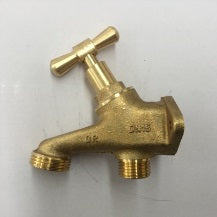 1/2" Brass Lugged Bib Tap - BRASS A FRAME TAP