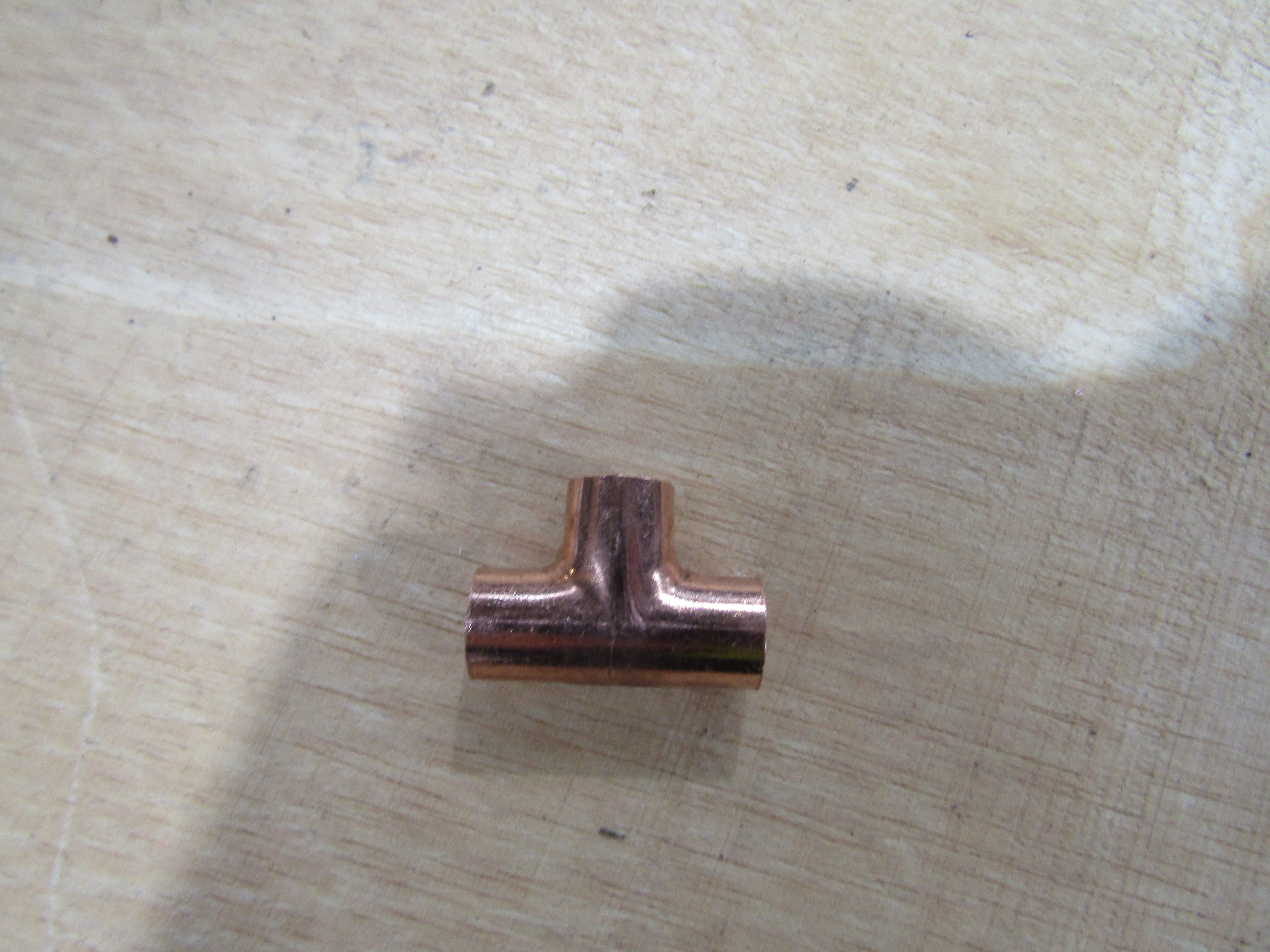 5/16" x 5/16" x 5/16" Copper Tee